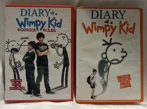 Diary of A Wimpy Kid 1 + Rodrick Rules - 2 Movie DVD Lot - Picture 1 of 5