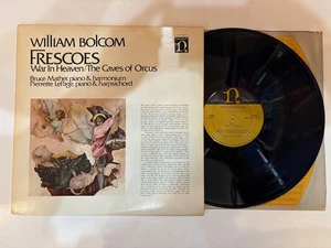 William Bolcom - Bruce Mather ... - Frescoes (War In Heaven ... ) LP - H-71297 - Imagen 1 de 2