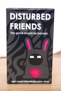 Disturbed Friends Party Game – 380 Cards Adult AU Edition Funny Offensive Game - Bild 1 von 4