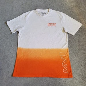 Red Bull Shirt Mens XL White Orange Oracle racing Formula One F1 - Picture 1 of 10
