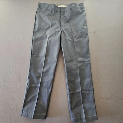 Dickies 874 Original Fit Work Pants Men's 38x30 Gray Classic Retro Y2K Style - Image 1 of 4