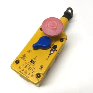 Omron 44506-2020 Sti Rope Pull Emergency Stop Switch, 2NO+2NC, 125N Force - Picture 1 of 6