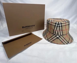 Burberry Check Bucket hat Size Large SPB-CA 355105 - Picture 1 of 9