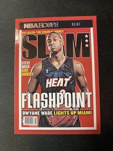 2021-22 Panini NBA Hoops SLAM MAGAZINE #87 DWAYNE WADE Miami Heat - Foto 1 di 2