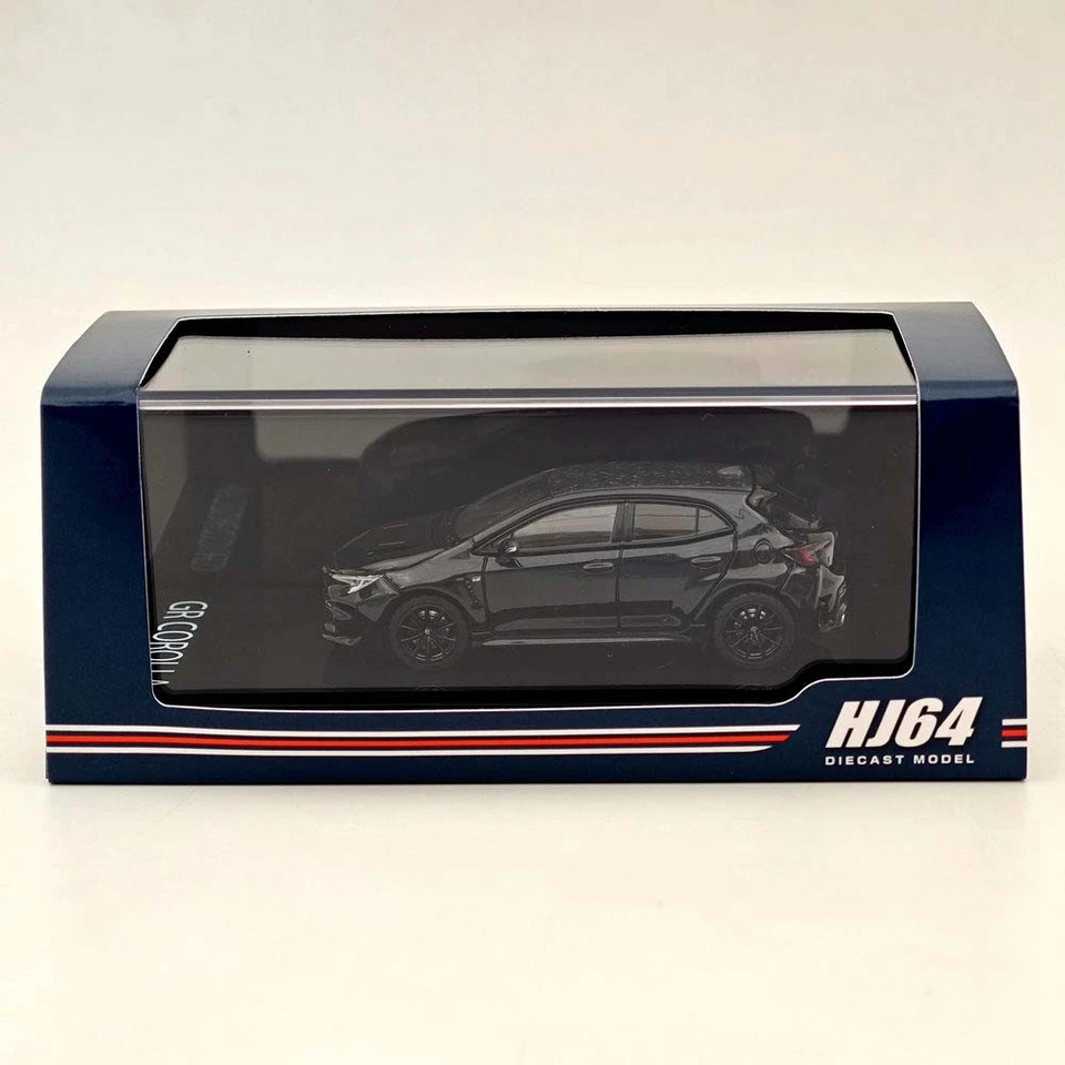 1:64 Hobby Japón Toyota GR COROLLA RZ Precious Black Pearl Diecast EE. UU. En stock Foto 1 de 4