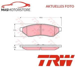 SATZ BREMSBELÄGE BREMSKLÖTZE HINTEN TRW GDB3346 P FÜR CHEVROLET (SGM) EPICA - Bild 1 von 5