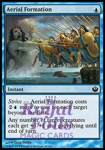 Aerial Formation 4x FOIL JOU MTG Journey Into Nyx Common MINT blue - Picture 1 of 1