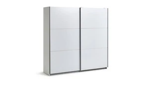 Habitat Holsted White Extra Large Wardrobe W200 cm Bedroom Furniture - Picture 1 of 8