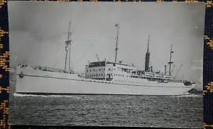 EAST ASIATIC COMPANY~COPENHAGEN~PAQUEBOT M/S ERRIA OCEAN LINER~1932~ - Bild 1 von 2