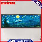 Full Embroidery Cotton Thread11CTPrint Starry Night Panorama CrossStitch149x54cm