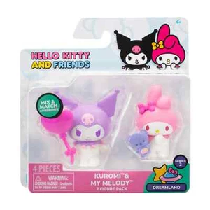 Hello Kitty And Friends Kuromi & My Melody Dreamland Vinyl Figures Series 2 NIP - Picture 1 of 4