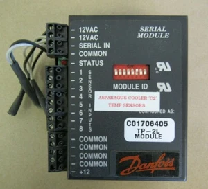 DANFOSS COOLER TEMP SENSOR SERIAL MODULE TP-2L, 01706405 - Picture 1 of 4