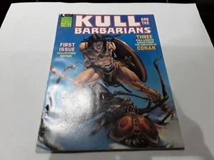 Vintage Comic Book Kull And The Barbarians Vol 1 #1 Black And White Curtis 1975 - Bild 1 von 11