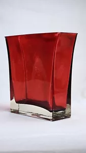 Telefora Red Square Shaped Planter/Vase - Picture 1 of 6