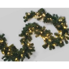 Hellum Ghirlanda per porte illuminata LED (monocolore) Verde 577969