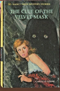 The Clue Of The Velvet Mask Nancy Drew Mystery Stories 30 Hardcover Book - Picture 1 of 6