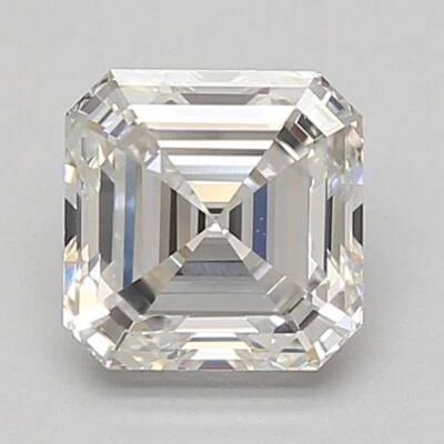 Asscher 1.71ct F VVS2 CVD IGI Certified Loose Lab Grown Diamond - Image 1 of 3