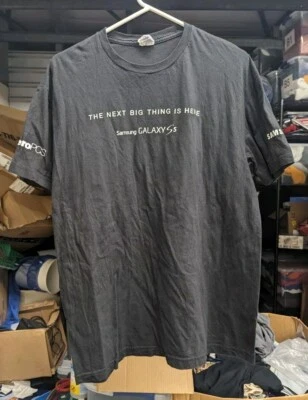 Camisa Promocional Samsung Galaxy 5 Desteñida XL Teléfono Celular Abatible Grunge Vaporwave Apple De Colección Foto 1 de 4