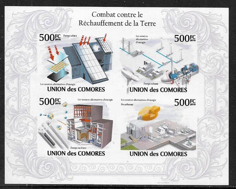 Comoro Is. MNH IMP. S/Sheet - Climate Change (006) Cover
