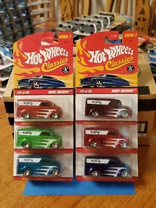 Hot Wheels Classics Series 2 #17/30 Dairy Delivery Lot of 6 Different Colors - Picture 1 of 4