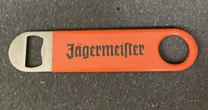 JAGERMEISTER BOTTLE OPENER 7" GRIP BUILT TO LAST! ORANGE - Picture 1 of 21