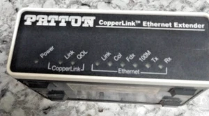 Patton CopperLink Black Box Model 2158/R Industrial Ethernet Extender - Afbeelding 1 van 4