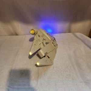 STAR WARS MILLENNIUM FALCON 3D DECO ELECTRONIC WALL LAMP Works  - Picture 1 of 6