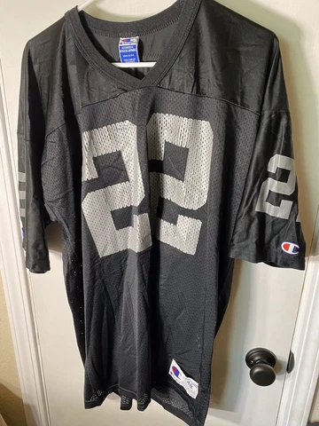 Vtg Champion Oakland/LA Raiders Harvey Williams 90’s NFL Jersey Men Size 48 USA Cover
