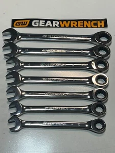 GearWrench Spezialeinsätze Kombination metrisch Schraubenschlüssel-Set 7-teilig 12 Punkt - Bild 1 von 3