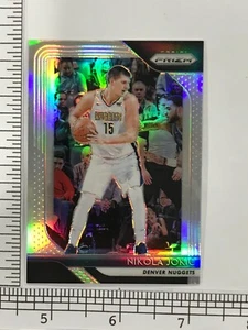 2018-19 Panini Prizm Nikola Jokic #92 Silver Prizm Denver Nuggets - Picture 1 of 2