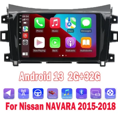 Android13 Fit For Carplay Car Stereo Radio GPS For Nissan NAVARA NP300 2015-2018 - Image 1 of 4