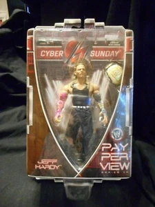 WWE Jakks 2007 Jeff Hardy Pay Per VIew Cyber Sunday NRFB - Bild 1 von 6