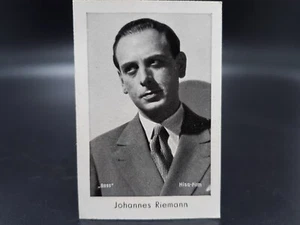 1930s Ramses Film Stars Johannes Riemann Rare Tobacco Cigarette Movie Card A 640 - Picture 1 of 2