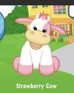 Webkinz Strawberry Cow Code ONLY - Picture 1 of 2