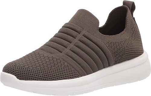 Scarpe Clarks Ezera in maglia casual attive oliva scuro elasticizzate slip on 9 5 M