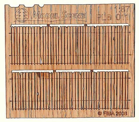 MODEL SCENE STACCIONATA IN LEGNO SCALA 1/87 H0 PL8 011 - Immagine 1 di 1