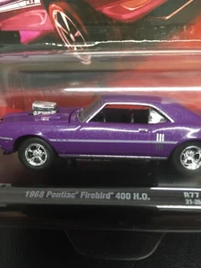 1:64 M2 Auto Drivers 1968 Pontiac Firebird 400 H.O. - Picture 1 of 3