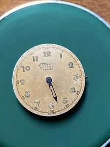 Vintage Fortis Fortissimo Bumper Automatic Military watch movement 17J - Good Ba - Picture 1 of 2