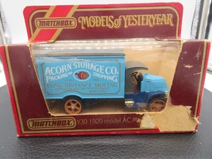 Matchbox Models Of Yesteryear - Acorn Storage Truck Y30 AC Mack Model 1920 - Picture 1 of 5