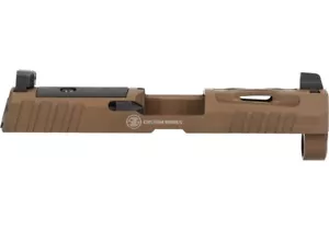 P320 SPECTRE SLIDE ASSY, 3.9″, XRAY3 SUPPRESSOR SIGHTS, R2 OPTIC READY, COYOTE - Picture 1 of 4