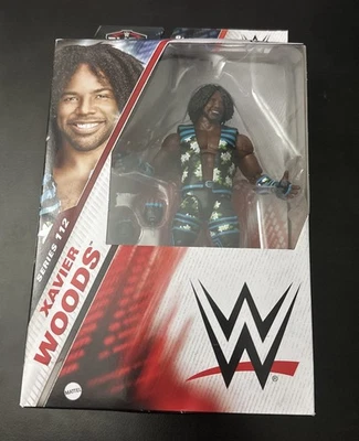 Mattel WWE Elite Collection Series 112 XAVIER WOODS Action Figure, Damaged Box - Image 1 of 4