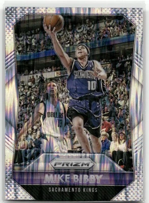 2015-16 Panini Prizm #265 Mike Bibby Flash Prizms - Image 1 of 2