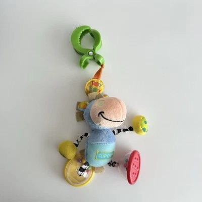 Playgro Clip Clop Bebé Juguete Peluche Sonajero Espejo Arruga Sensorial Caballo Juguete Caja Foto 1 de 4