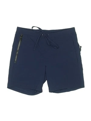 Malia Mills Women Blue Board Shorts 28W - Image 1 of 2