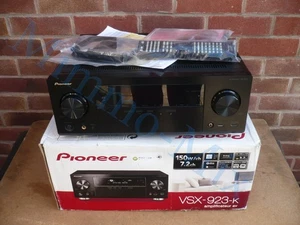 BOXED PIONEER VSX-923-K 7.2 AV RECEIVER BLACK DOLBY TRUE HD DTS HD MASTER 150W X - Picture 1 of 21