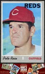 Topps Pete Rose 580 Cincinnati Reds 1970 - Imagen 1 de 2