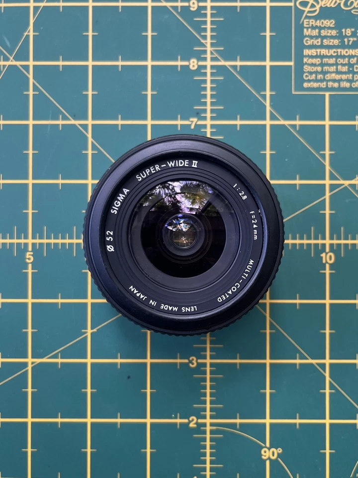 Sigma 24mm 1:2.8 Lens Super-Wide II Mc Af Camera Lens (canon) - Image 1 of 3