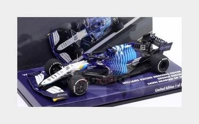 1:43 MINICHAMPS Williams F1 Fw43B #63 Saudi Arabia Gp 2021 Russel 447212263 MMC - Image 1 of 2