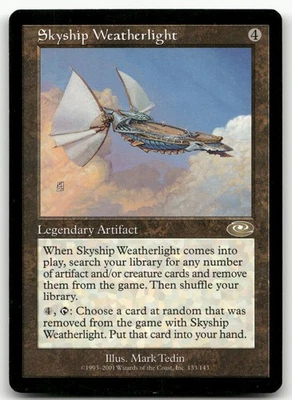 Skyship Weatherlight #133 (LP) Planeshift PLS Magic MTG - Image 1 of 2