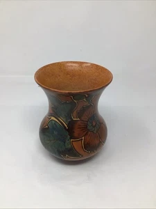 Clews & Co Chamäleon Ware Art Deco Muster Vase 30er Jahre - Bild 1 von 2